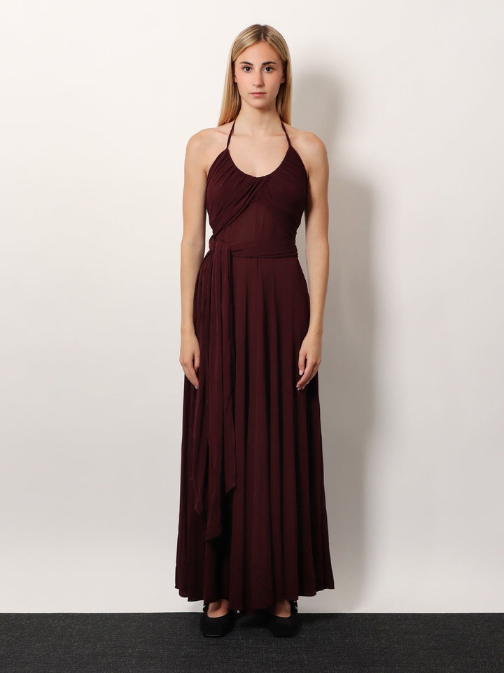 Cross Dress viscose long dress