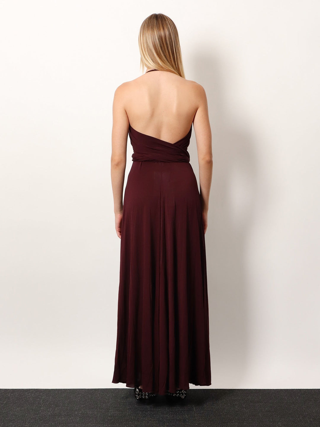 Cross Dress viscose long dress