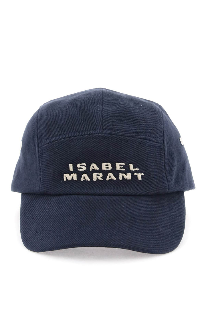 Isabel Marant Tedji Baseball Cap   Blu