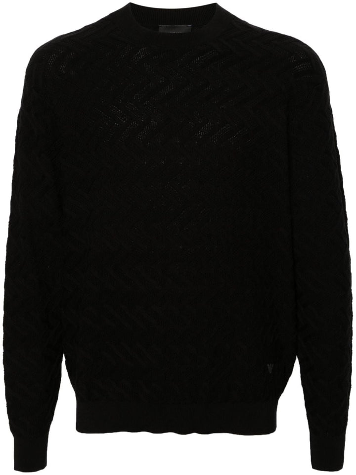 Emporio Armani Sweaters Black