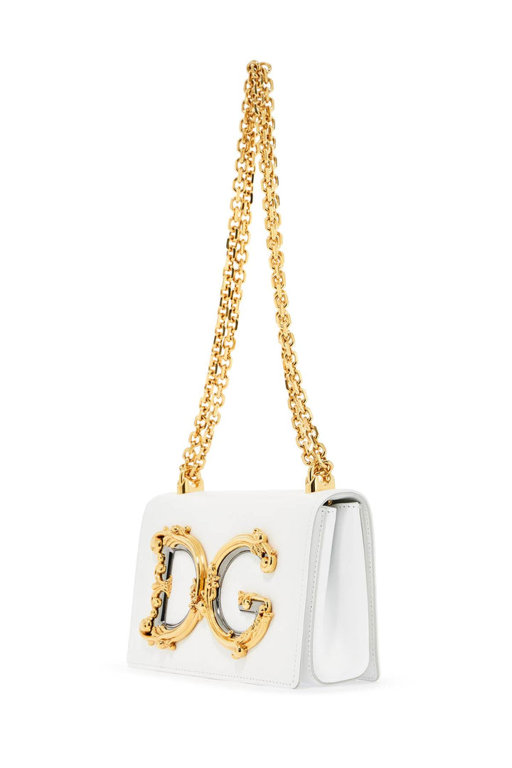 Dolce & Gabbana Dg Girls Shoulder Bag   White
