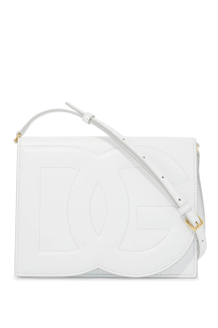 Dolce & Gabbana Dg Logo Crossbody Bag   White
