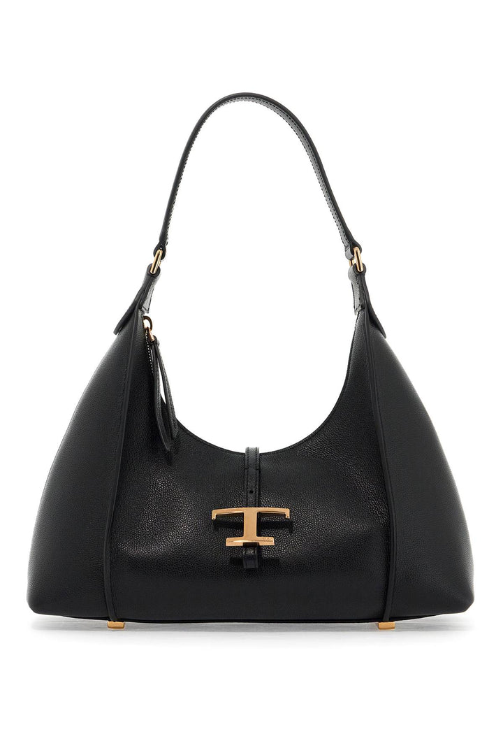Tod's T Timeless Shoulder Bag   Black