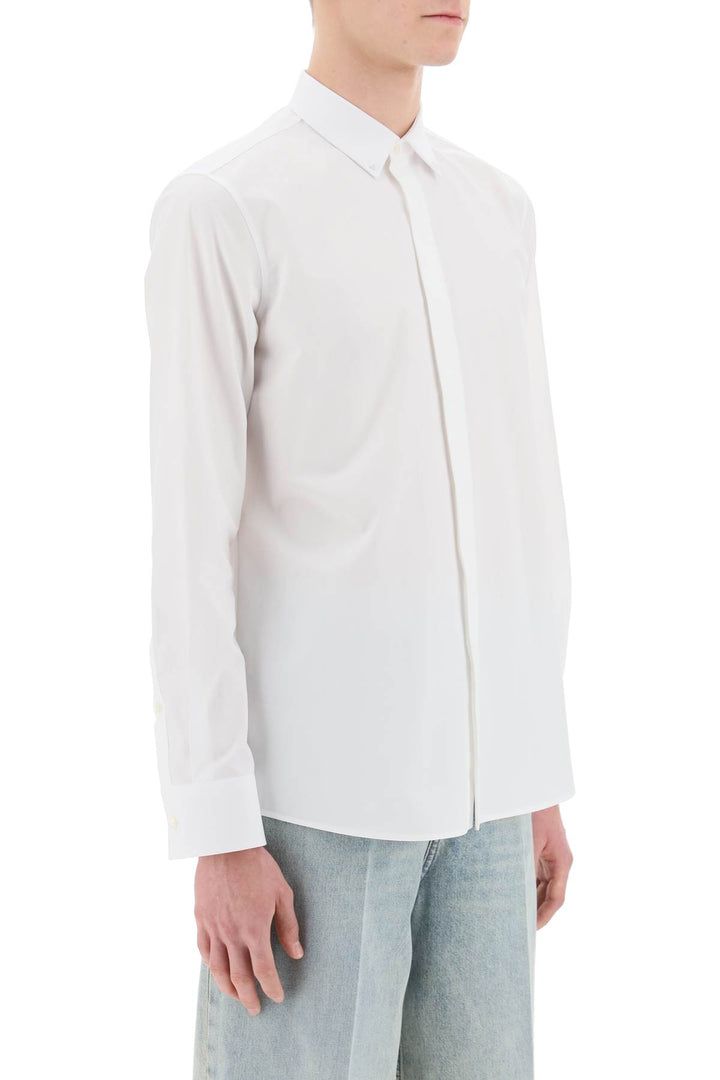 Valentino Garavani Rockstud Unlimited Slim Fit Shirt   White