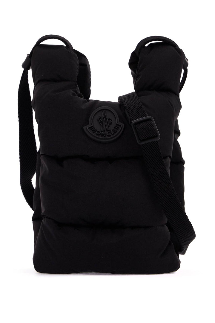 Moncler Lightweight Crossbody Bag   Black