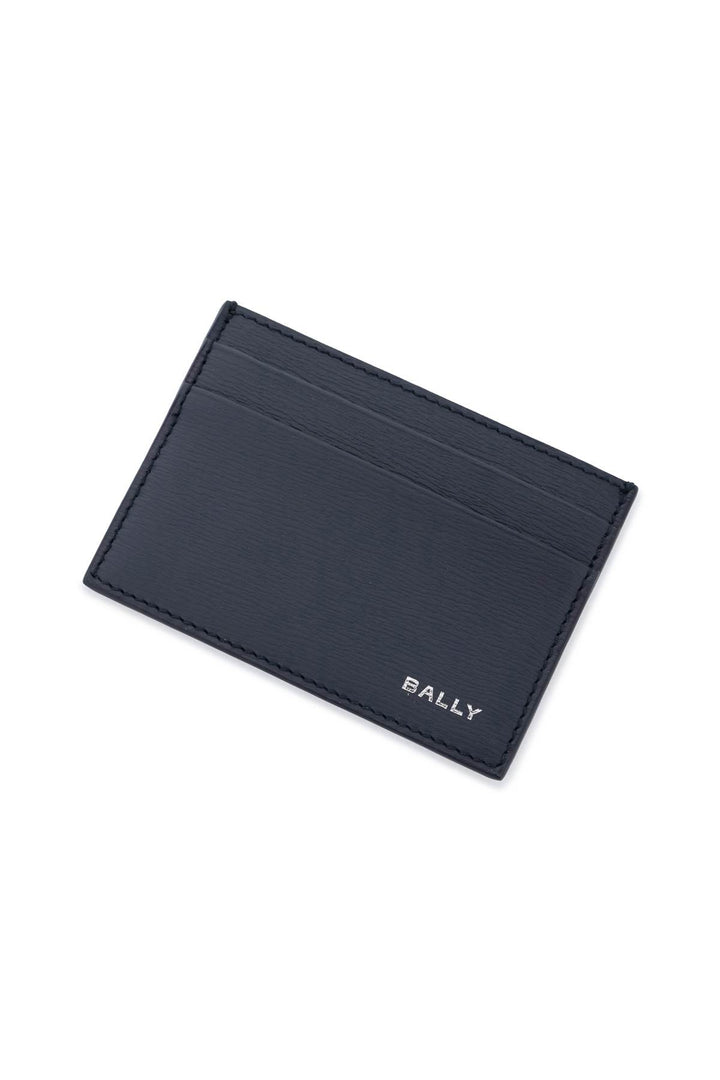 Bally Leather Crossing Cardholder   Blu