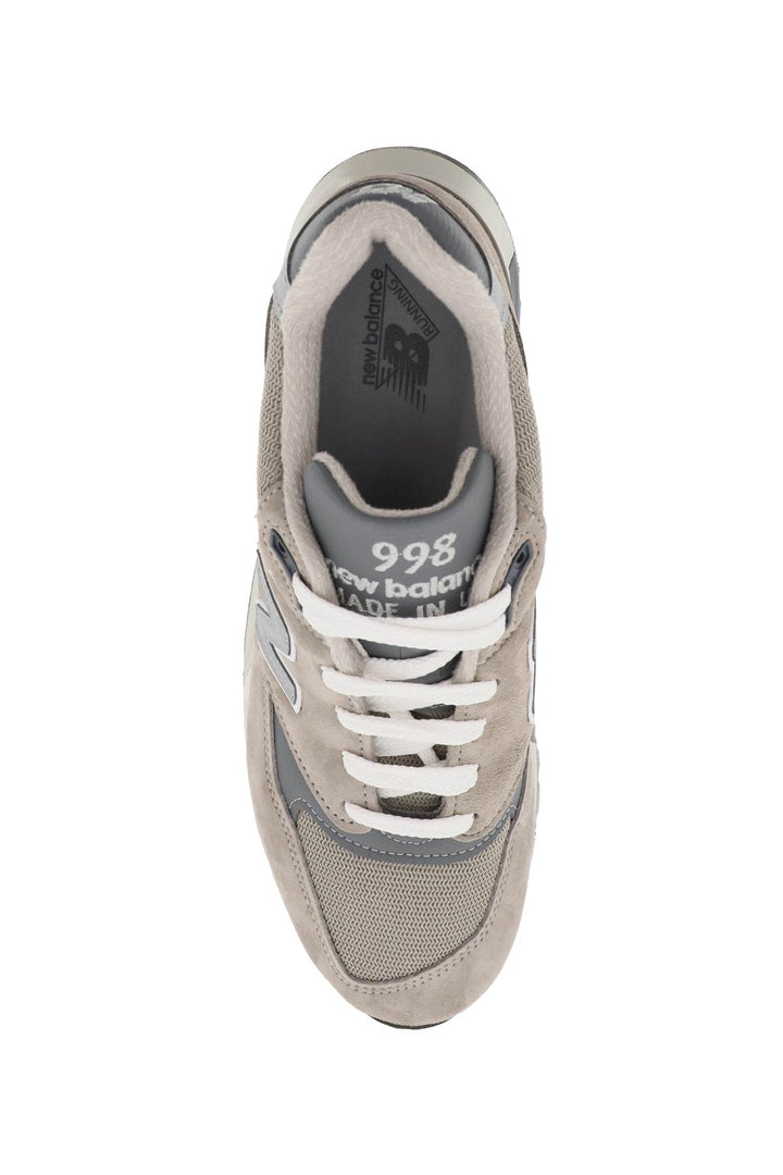 New Balance 'Made In Usa 998 Core' Sneakers   Grey