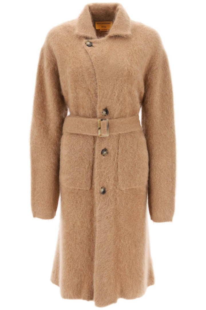 Guest In Residence Brushed Cashmere Coat   Brown
