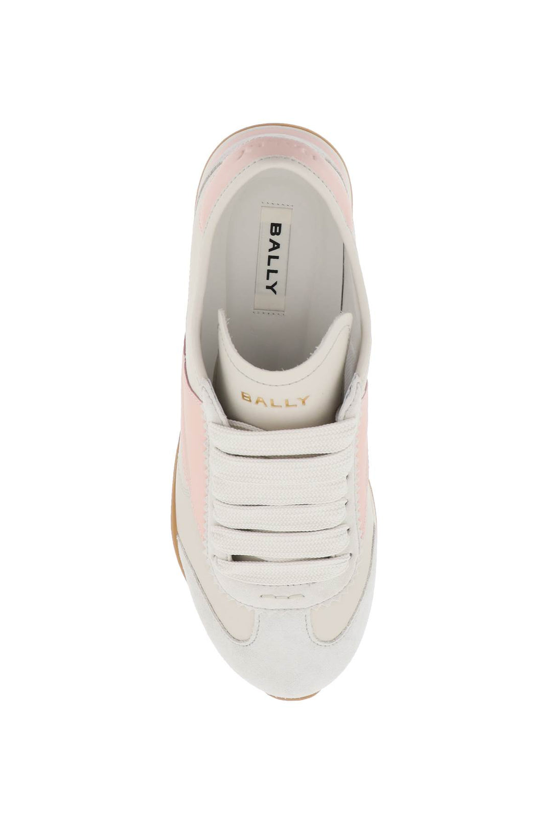 Bally Leather Sonney Sneakers   Grey