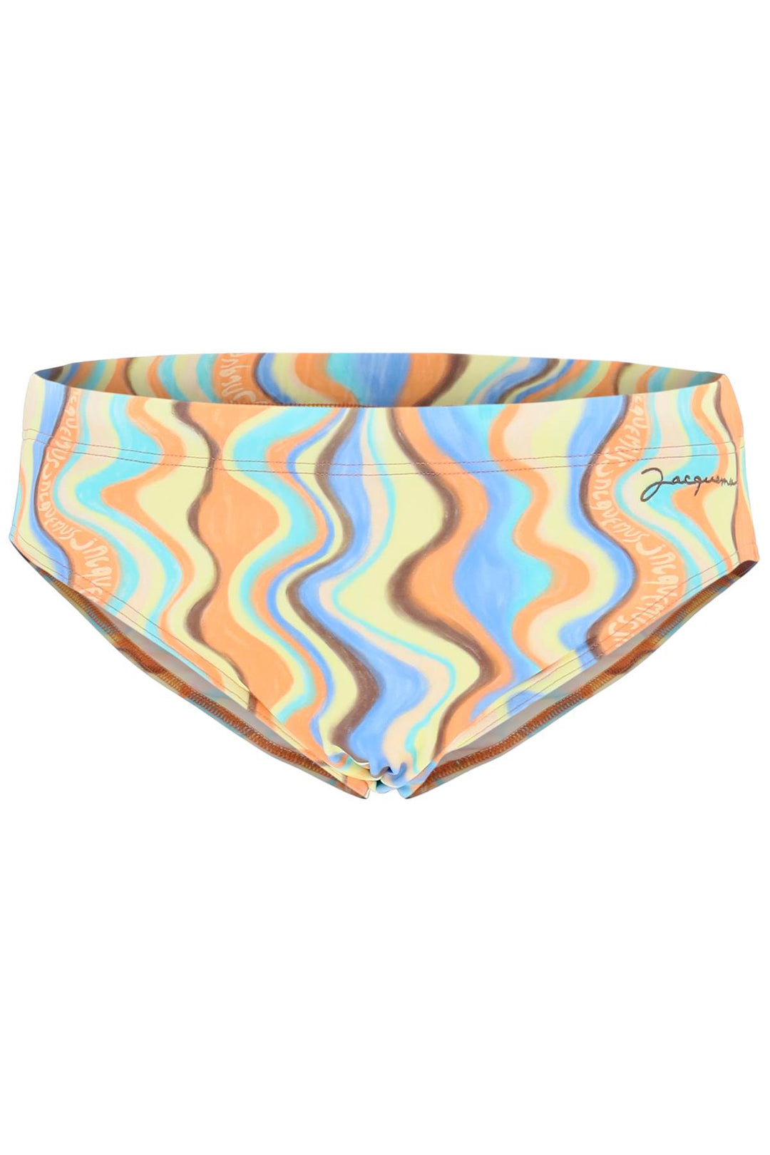 Jacquemus 'Desert Waves' Swim Briefs   Multicolor