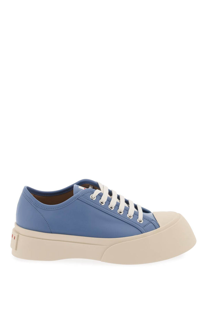 Marni Leather Pablo Sneakers   Blue