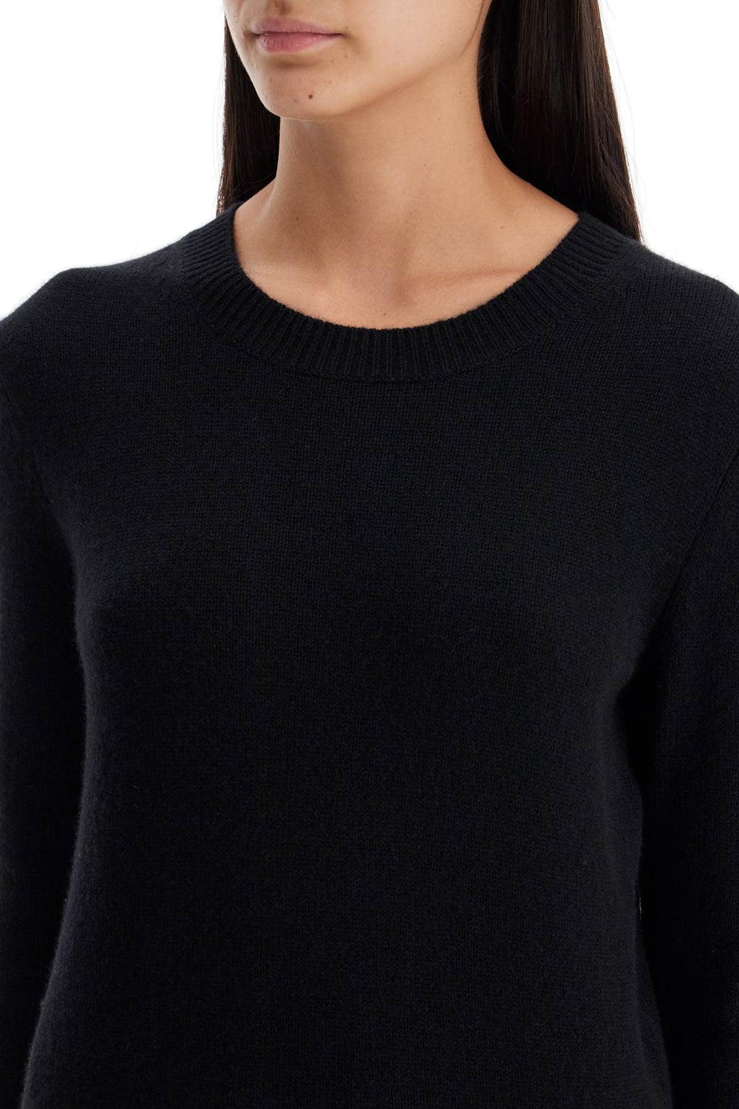 Lisa Yang Cashmere Mable Pullover   Black