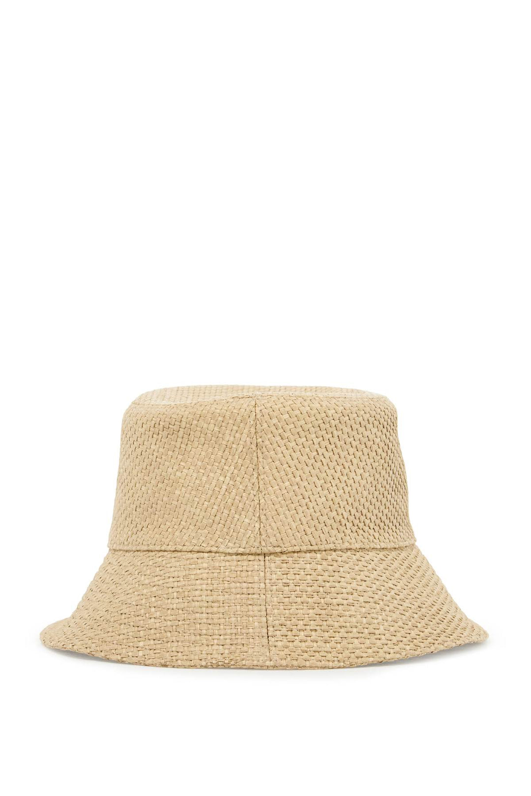 Versace Raffia Bucket Hat For   Beige