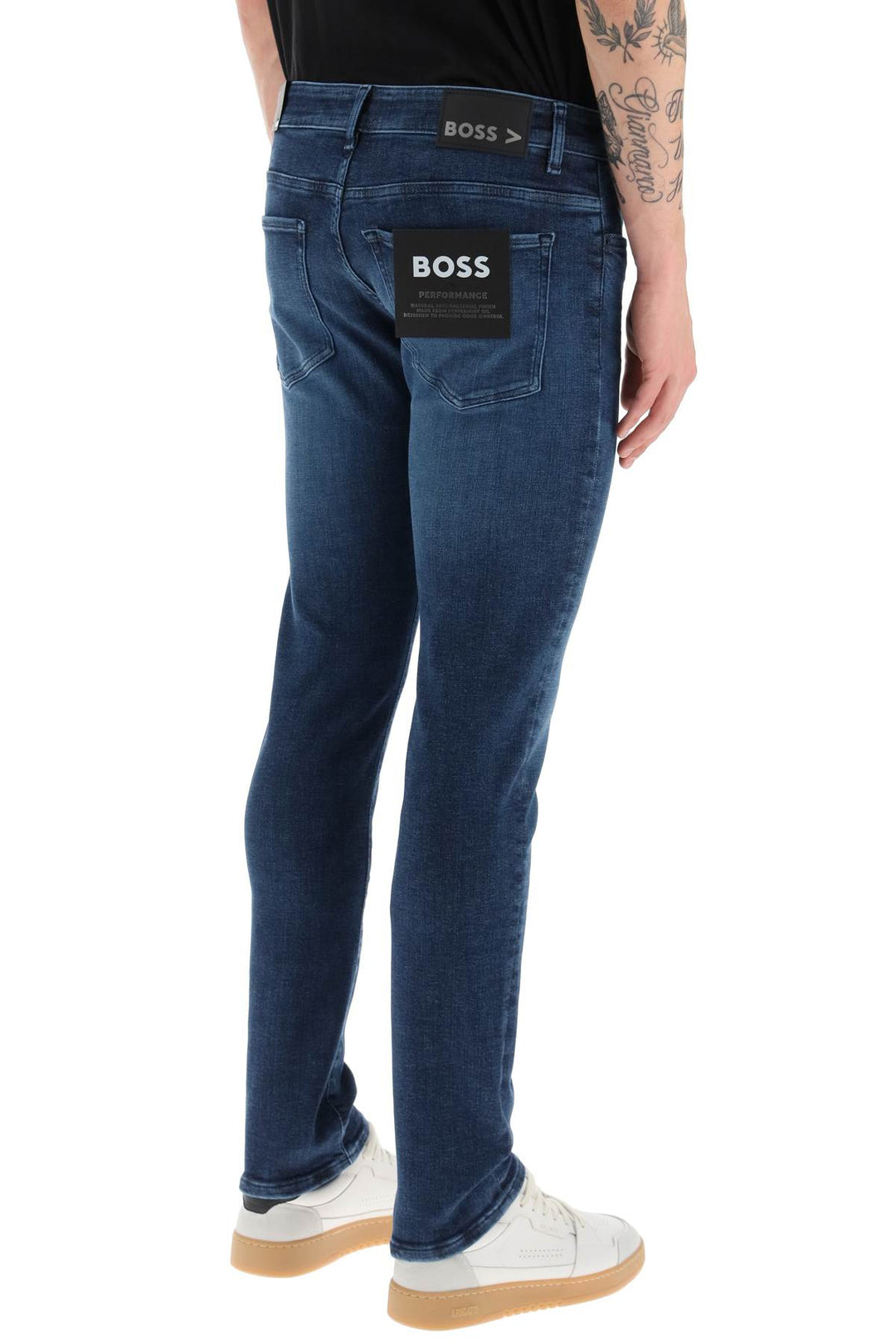 Boss Delaware Slim Fit Jeans   Blu