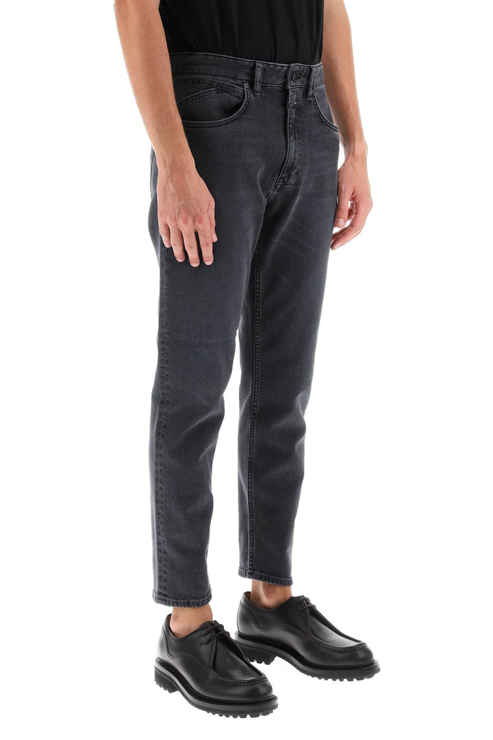 Closed Cooper Jeans With Tapered Cut   Grigio