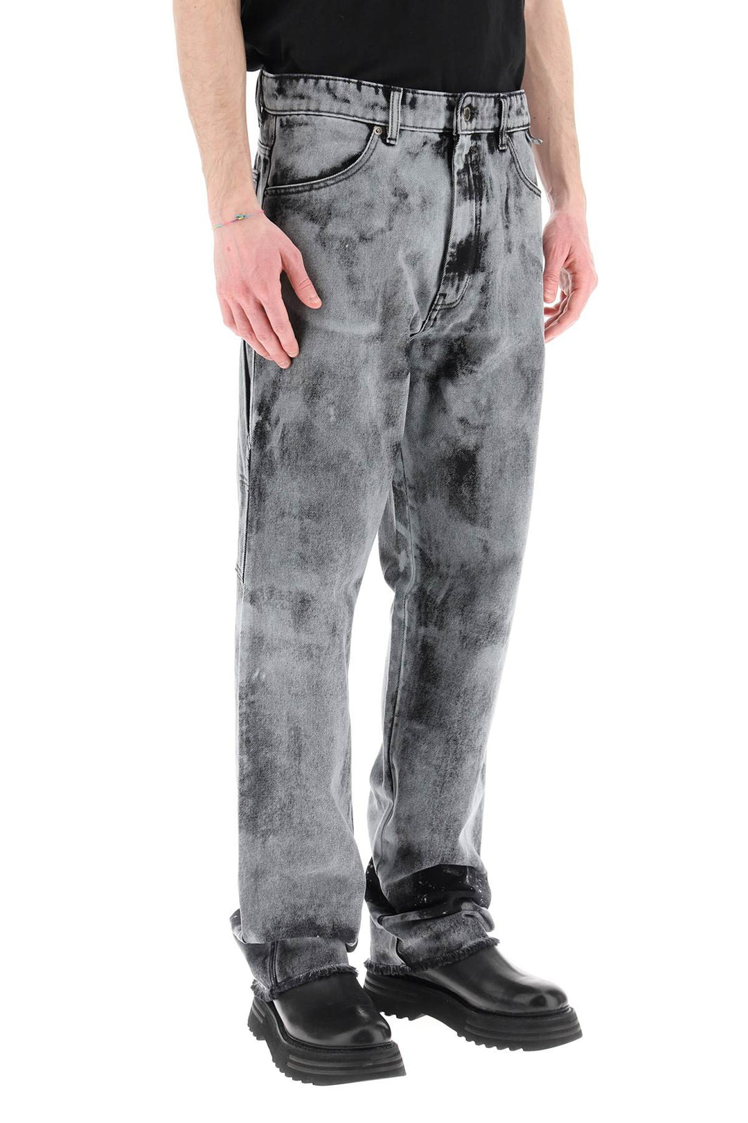 Darkpark 'John' Workwear Jeans   Grigio