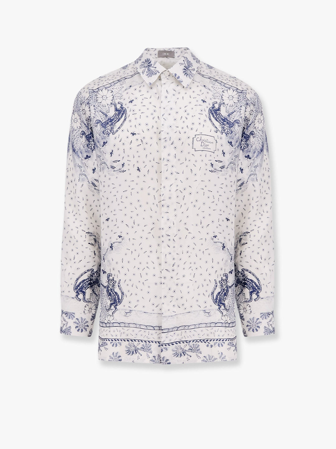 Dior and hylton nel silk shirt