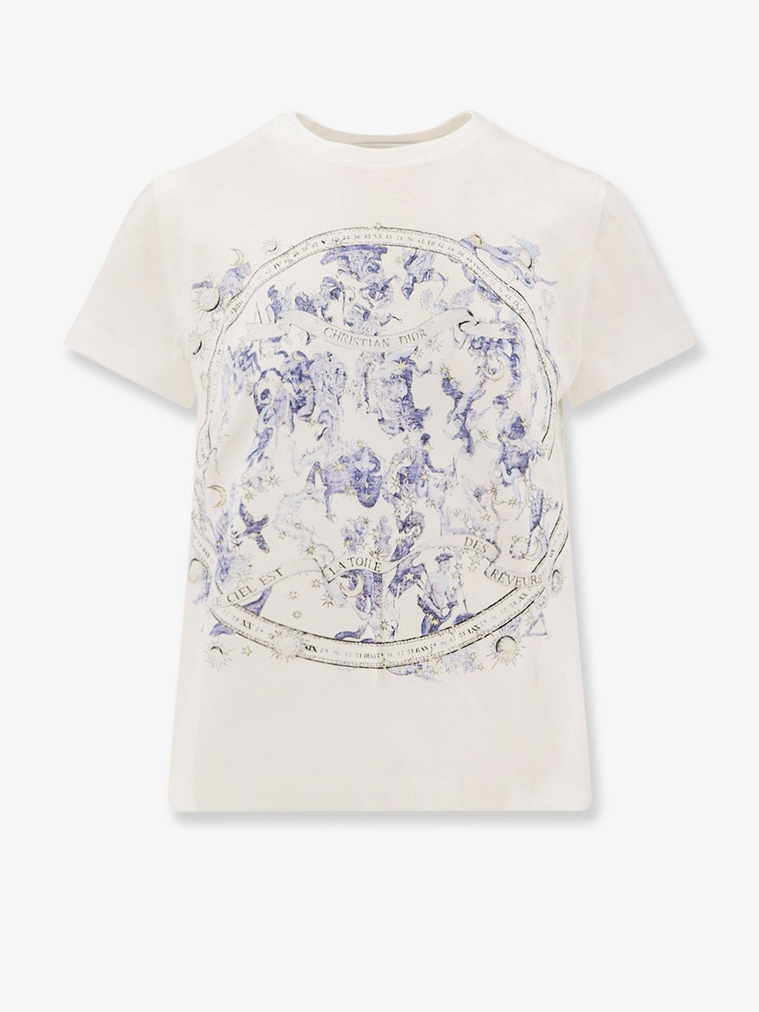Dior Night of Dreams cotton and line T-shirt