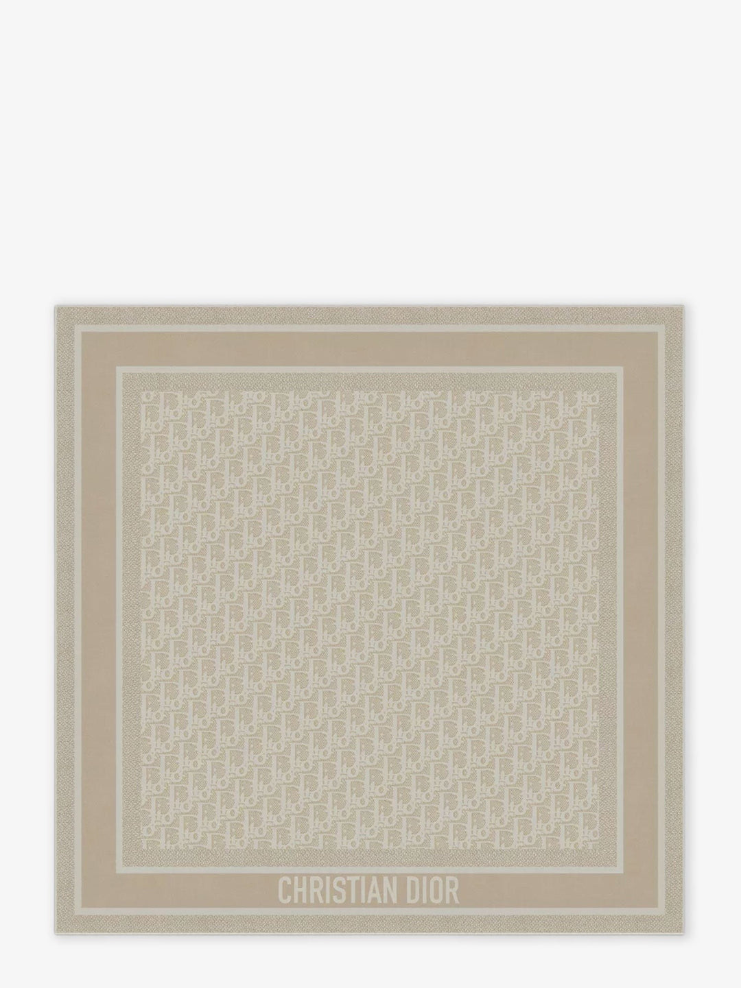 Dior Oblique silk twill foulard
