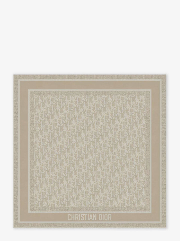 Dior Oblique silk twill foulard