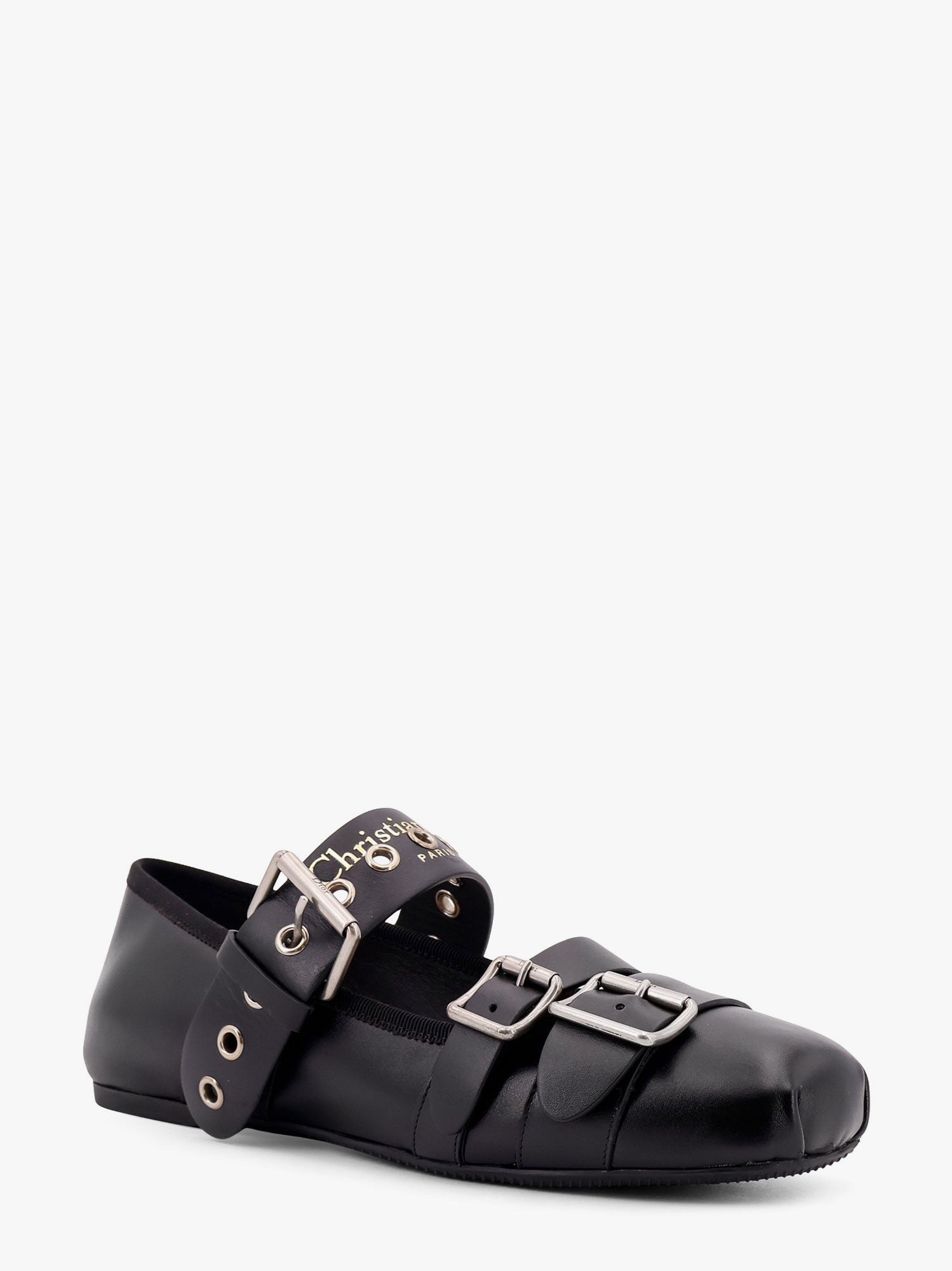 バレエシューズ Dior punk leather ballerinas Dior punk leather ballerinas – Choosh