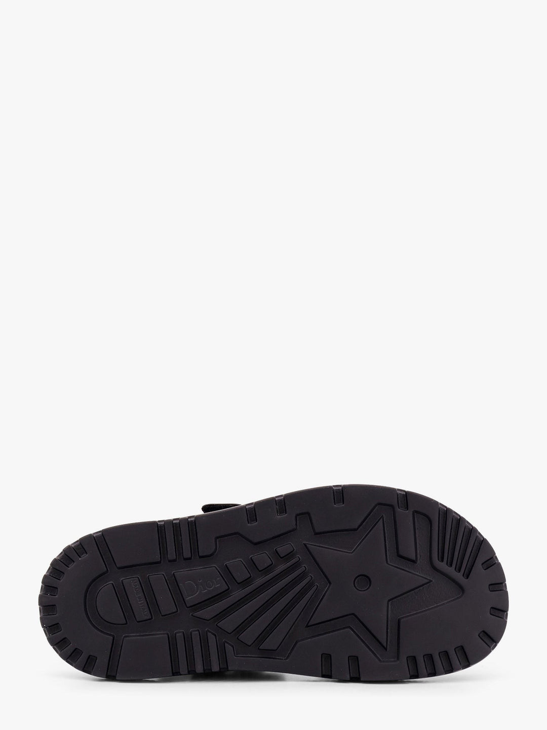 Dioract leather sandal with studs