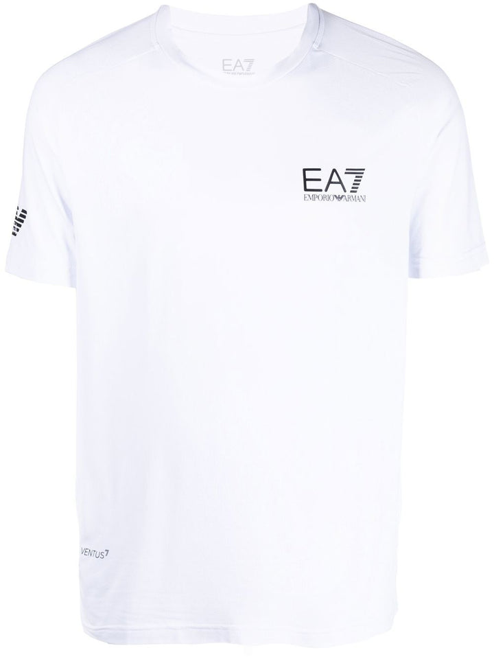 Ea7 T Shirts And Polos White