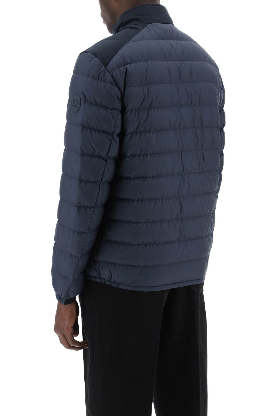 Woolrich Bering Lightweight Down Jacket   Blu