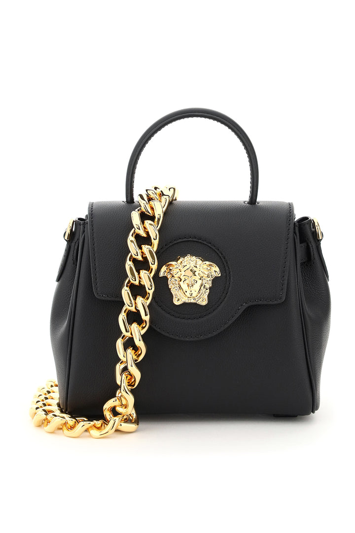 Versace 'La Medusa' Mini Handbag   Black