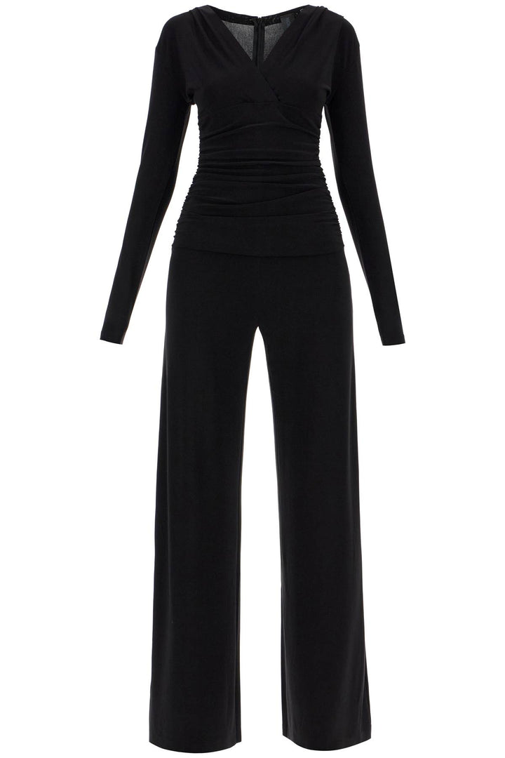Norma Kamali Jumpsuit With Ruch   Black