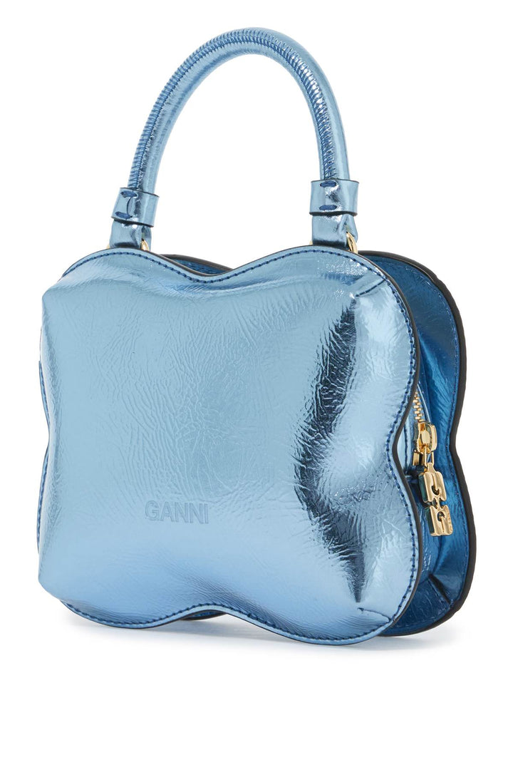 Ganni Butterfly Handbag   Blue