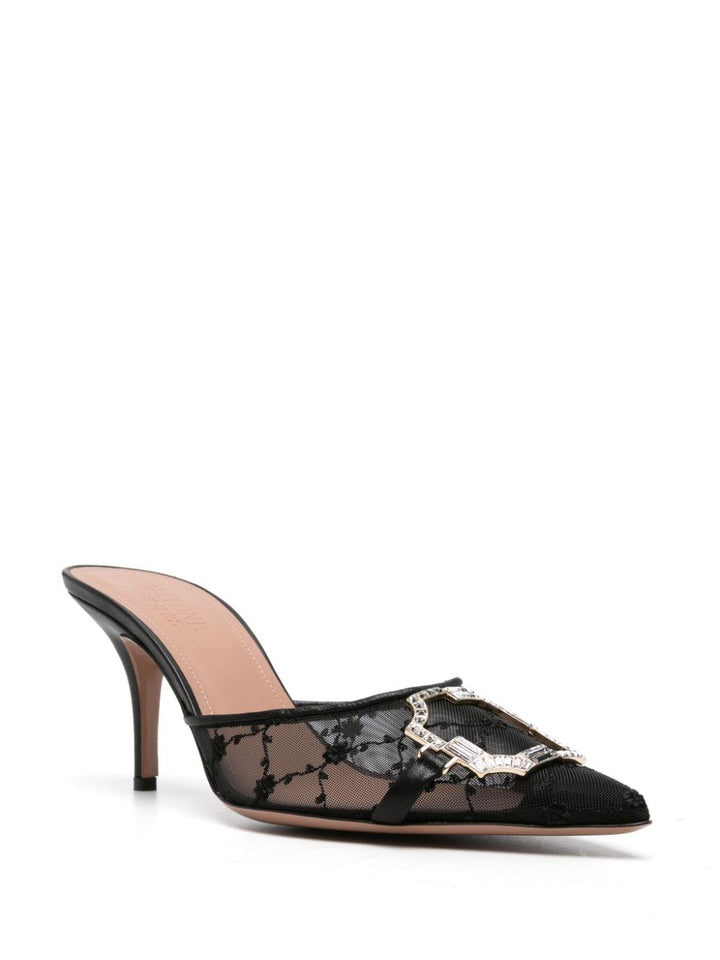 Malone Souliers With Heel Black