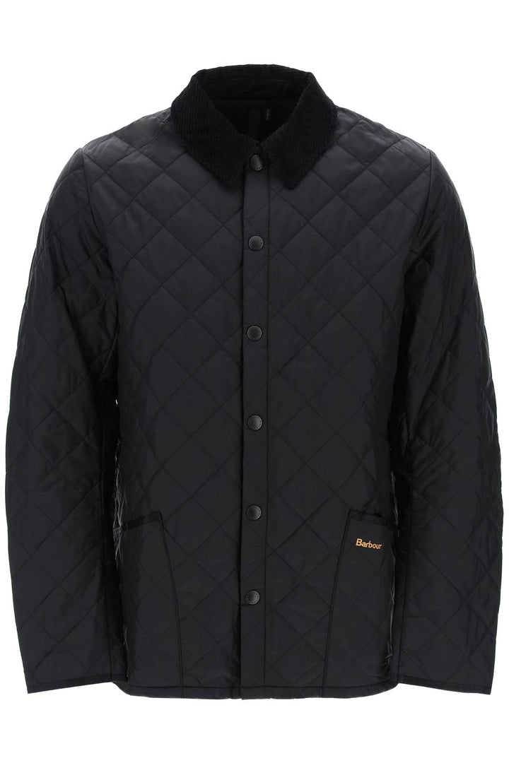 Barbour Heritage Liddesdale Quilted Jacket   Black