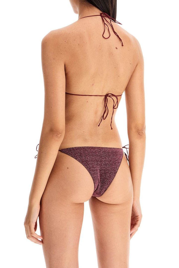 Oséree Lumière Triangle Bikini Set For   Purple