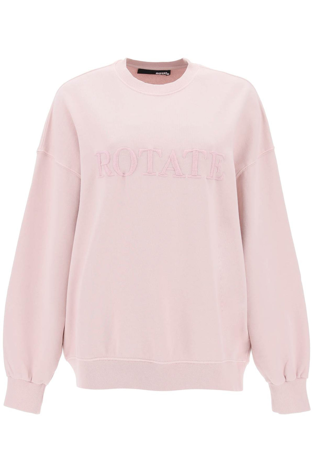 Rotate Organic Cotton Crewneck Sweatshirt   Pink