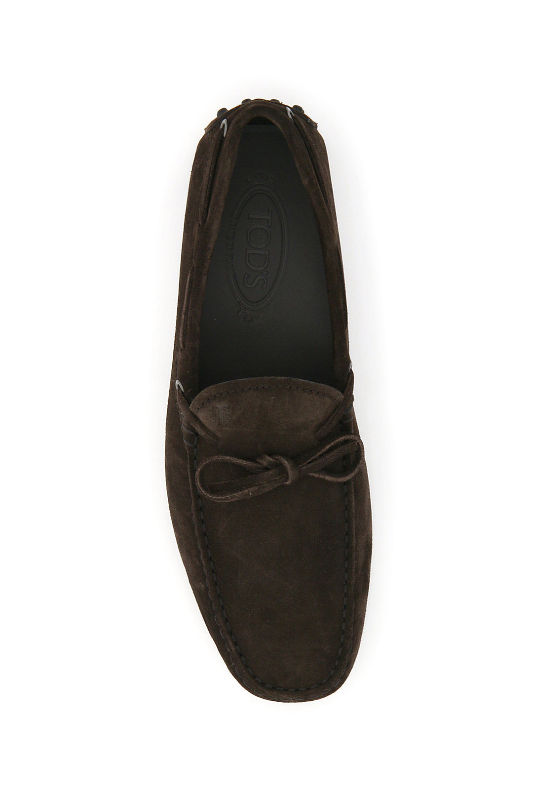 Tod's Gommino Loafers With Laces   Brown