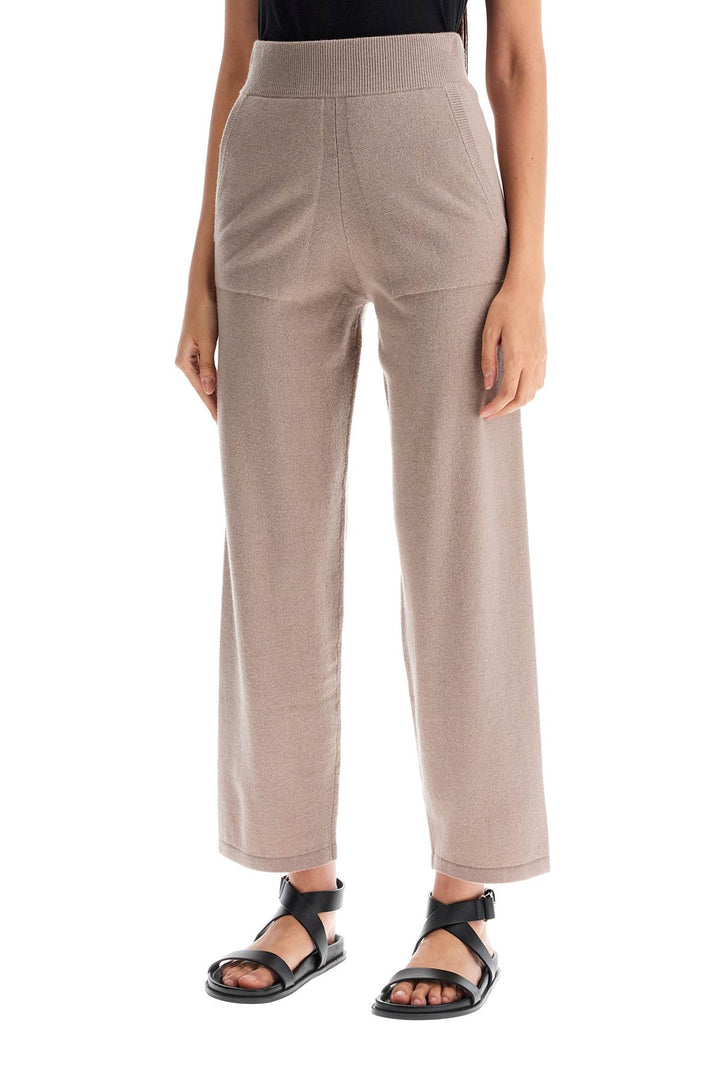 Max Mara Leisure Wool And Cashmere Blend Trousers   Grey