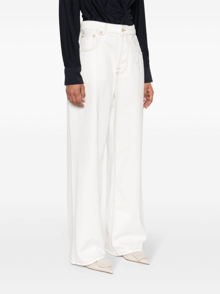 Jacquemus Jeans White