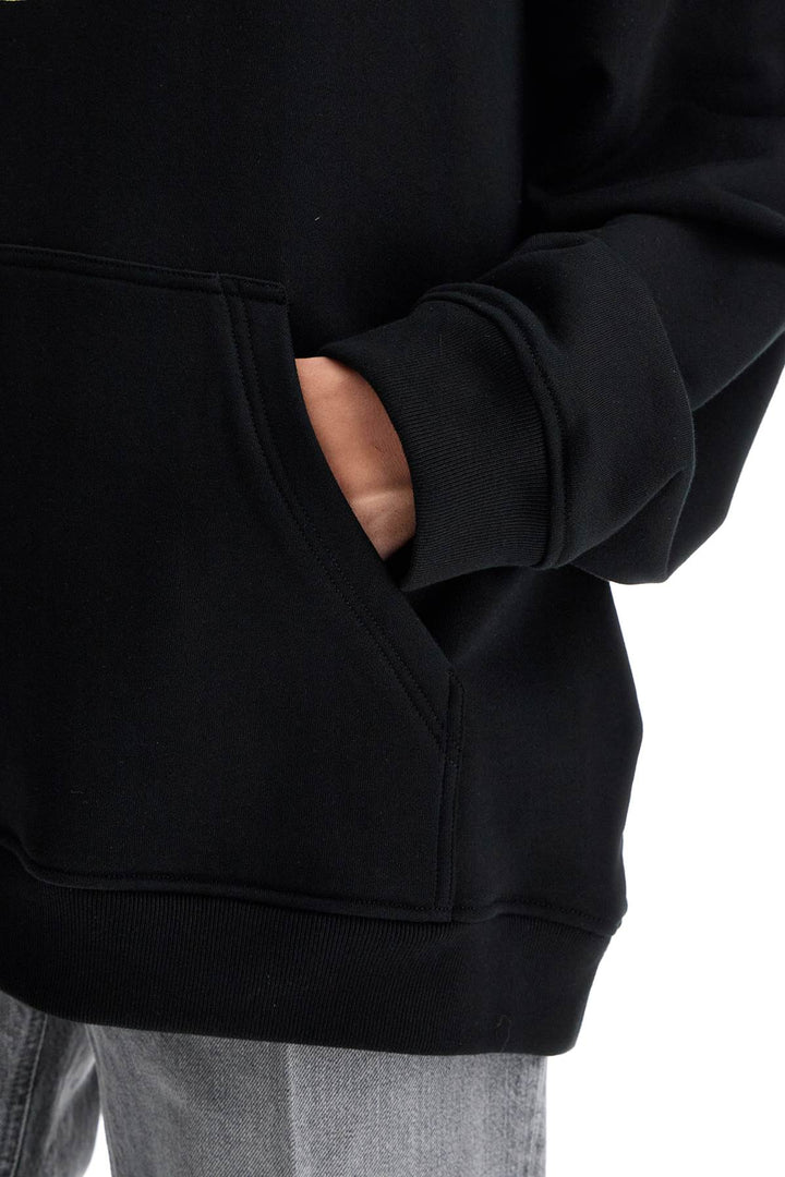 Versace Hooded Sweatshirt With Med   Black