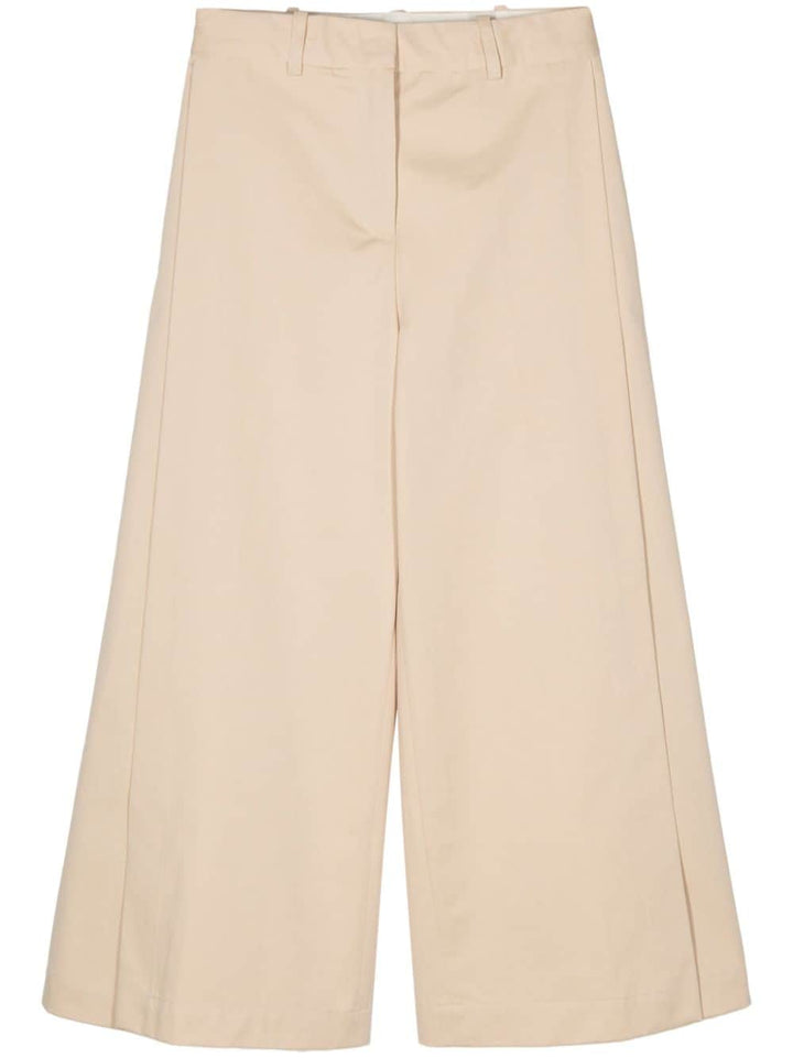 Semicouture Trousers Camel