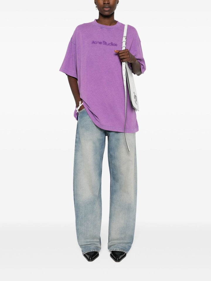 Acne Studios T Shirts And Polos Lilac