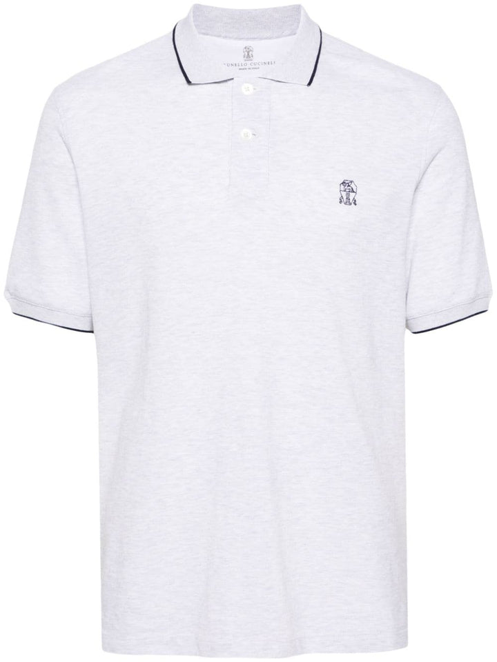 Brunello Cucinelli T Shirts And Polos Grey