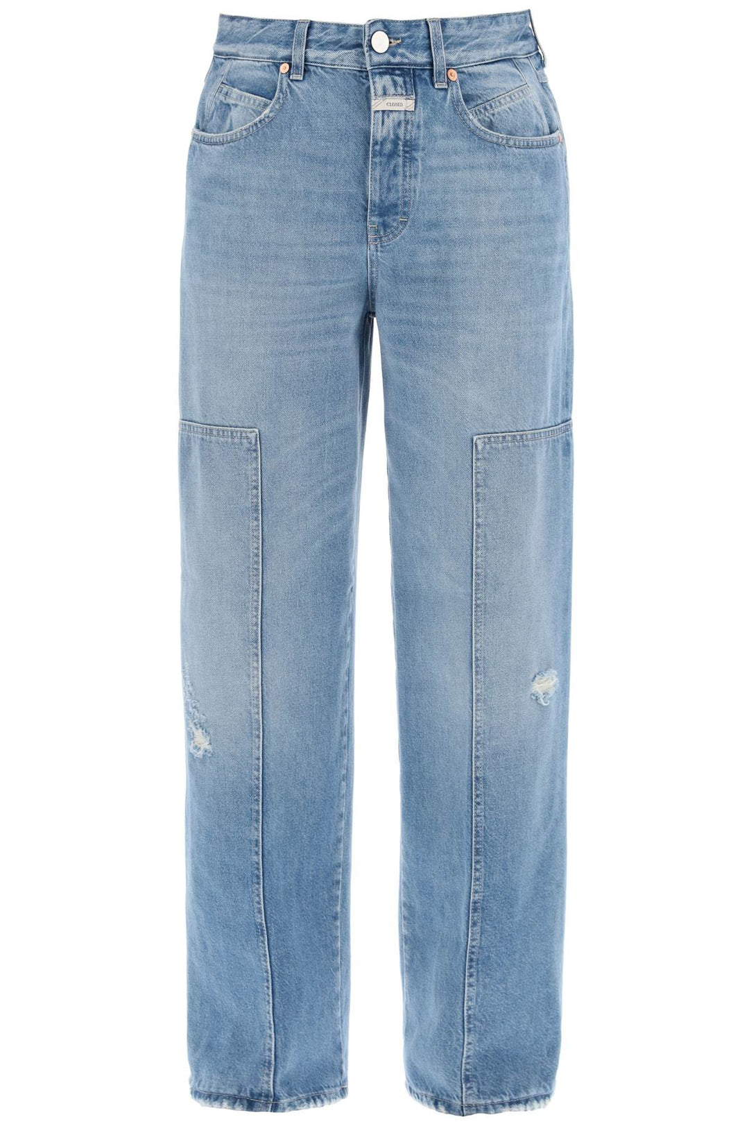 Closed Nikka Jeans With Patches   Blu