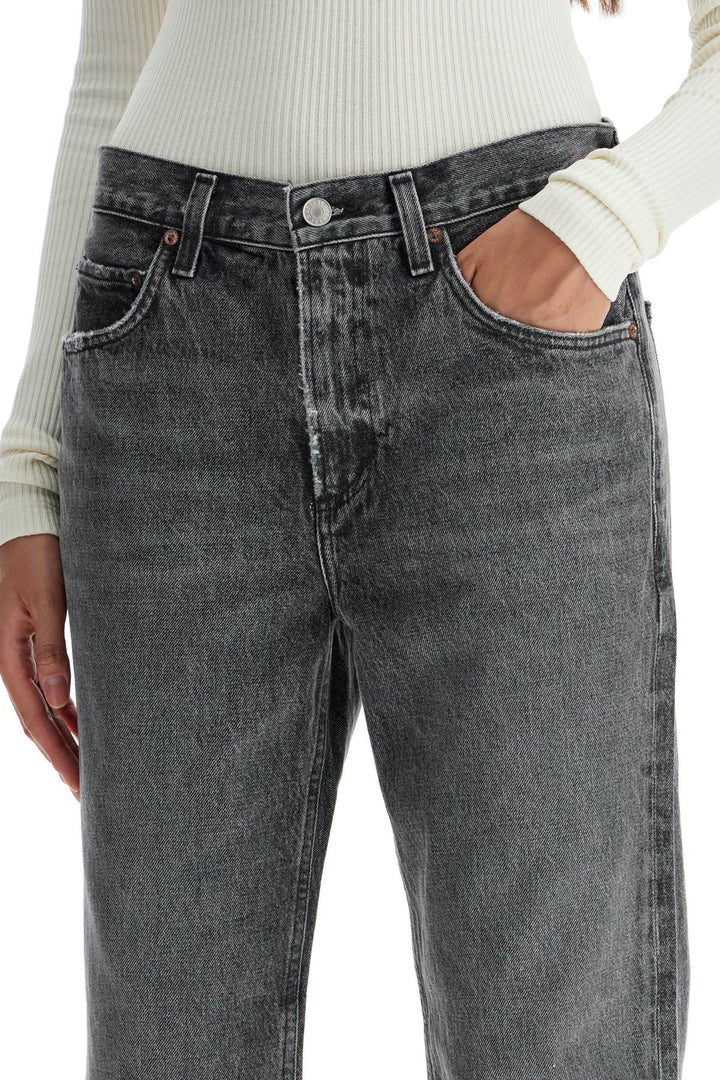 Agolde Vintage Effect Valen Jeans   Grey
