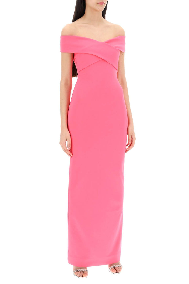 Solace London Maxi Dress Ines With   Fluo
