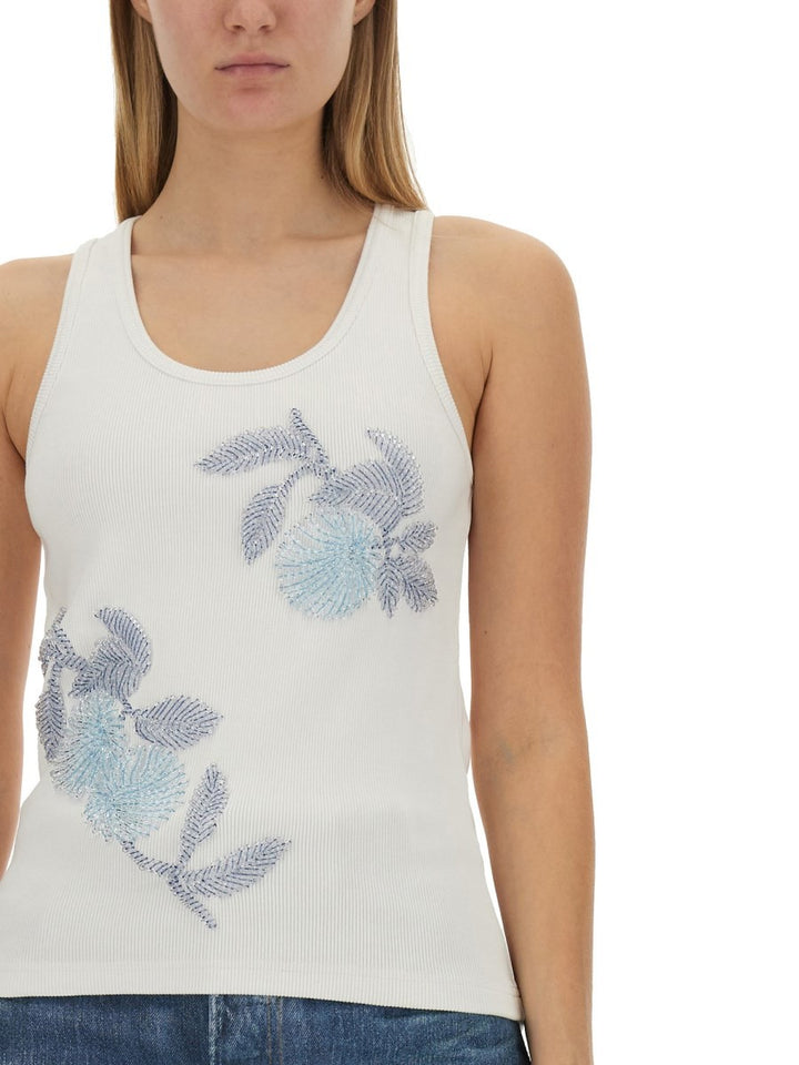 EMBROIDERED COTTON TOP