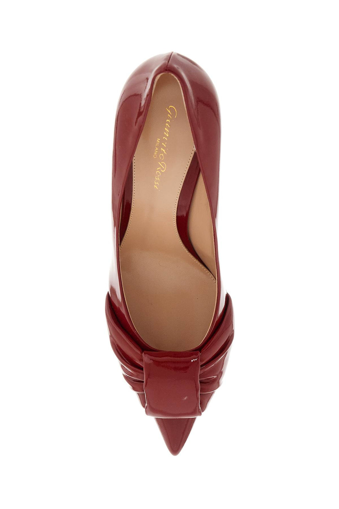 Gianvito Rossi Patent Leather Décollet   Red