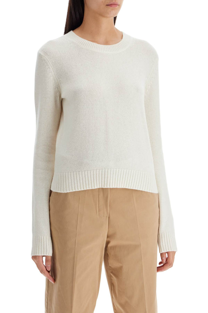 Lisa Yang Cashmere Mable Pullover   White