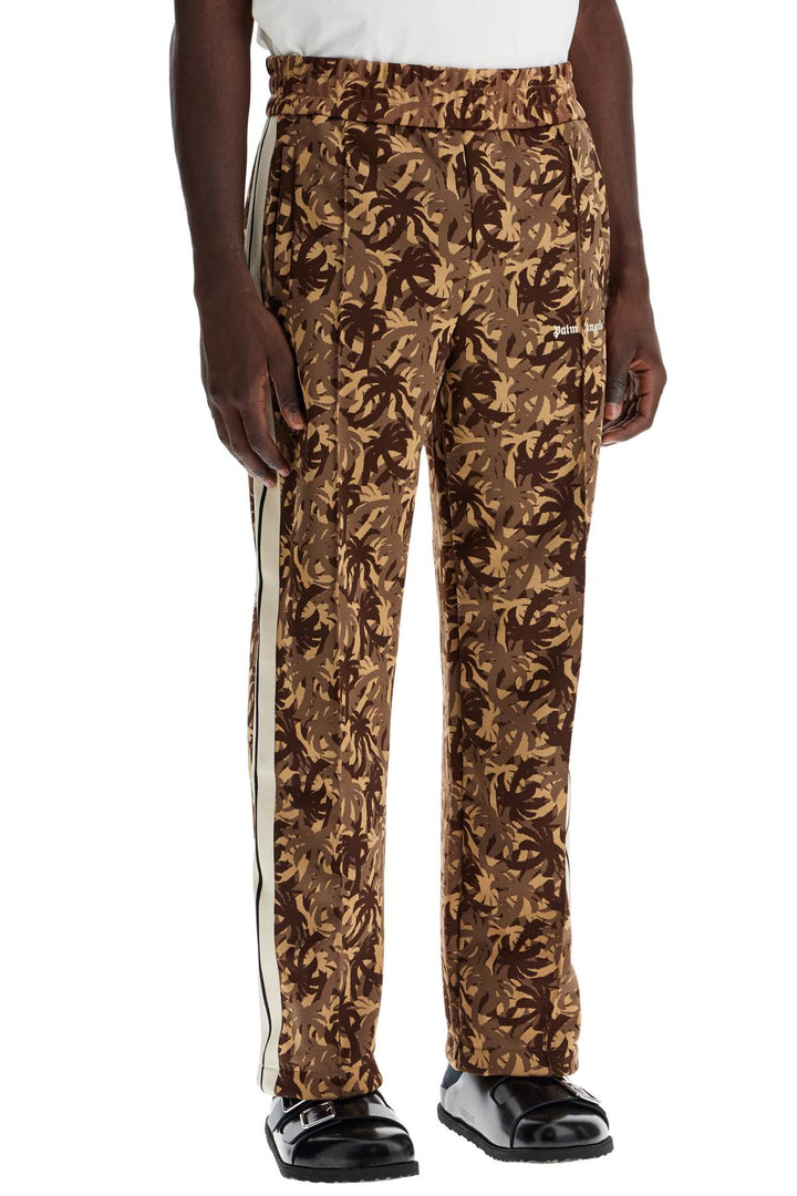Palm Angels Camouflage Track Joggers   Brown
