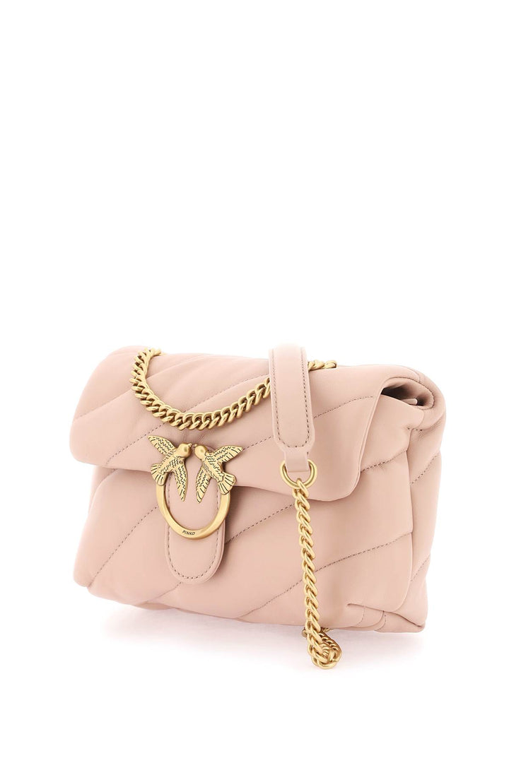 Pinko Love Mini Puff Maxi Quilt Bag   Rosa